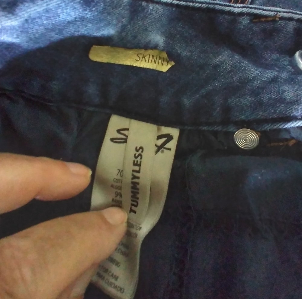 Seven 7 tummyless skinny jean stretchy - Picture 5 of 6